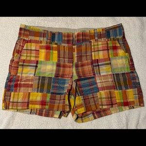 Talbots Daily Short, Size 14P, Patchwork Print